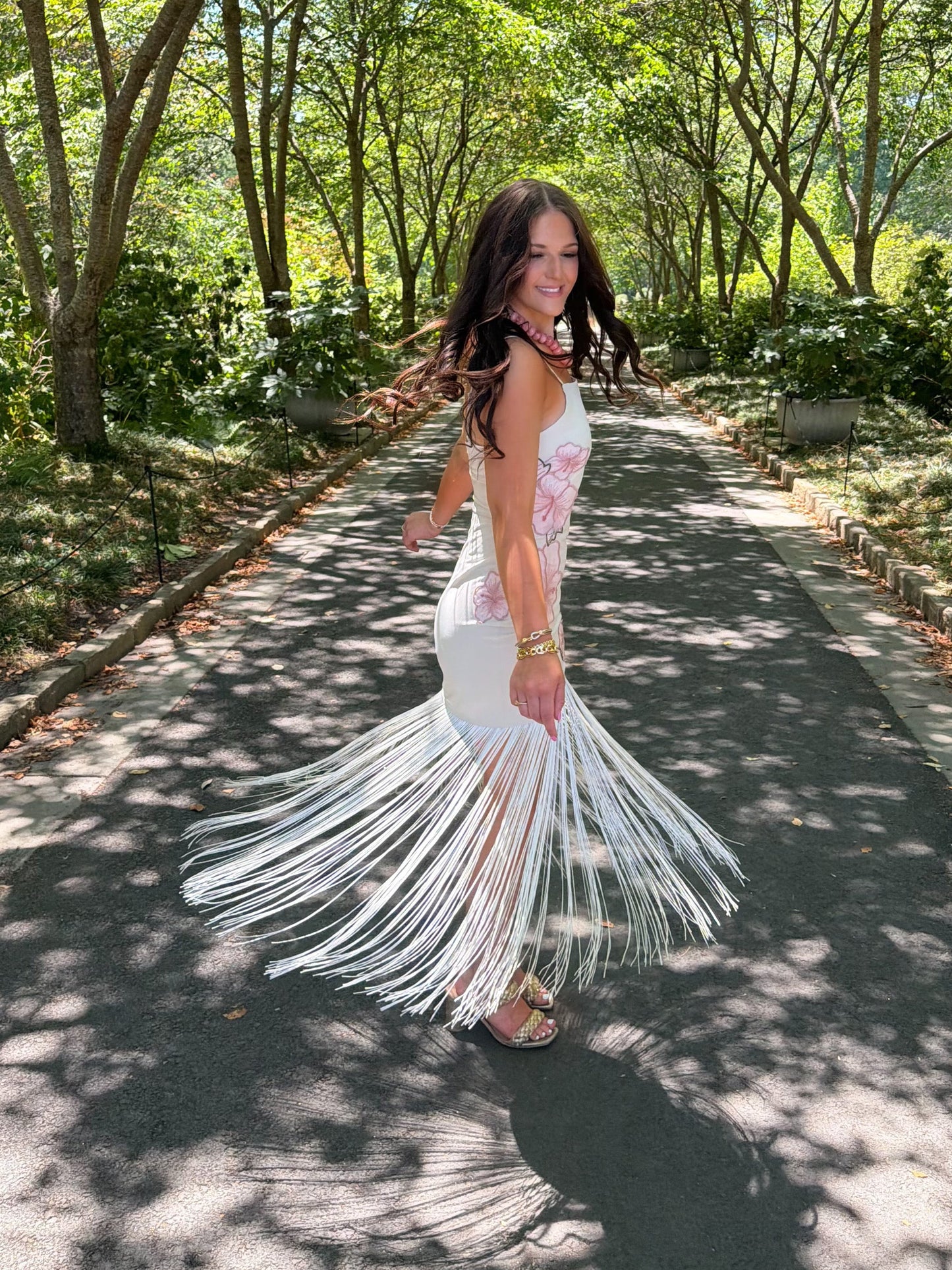 FRINGE IN BLOOM MAXI