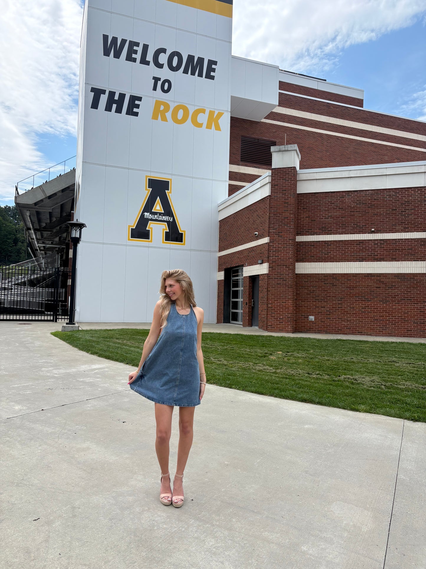 HOME TEAM TIE DRESS