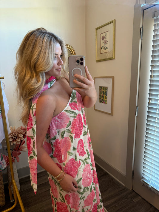 Pink Peony Maxi