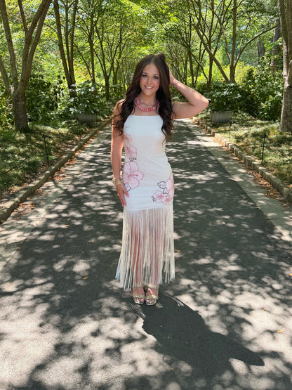 FRINGE IN BLOOM MAXI