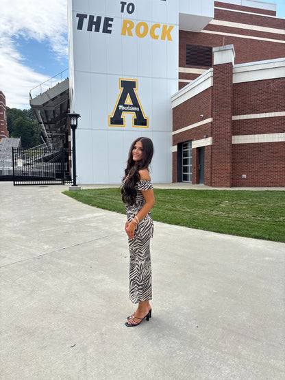 STADIUM PRINT MAXI