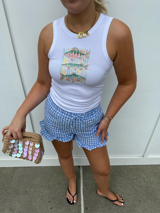 BLUE SHORELINE SHORT