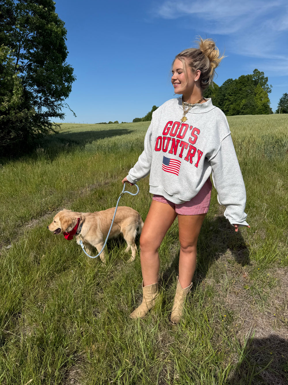 GOD'S COUNTRY MOCKNECK