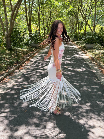 FRINGE IN BLOOM MAXI