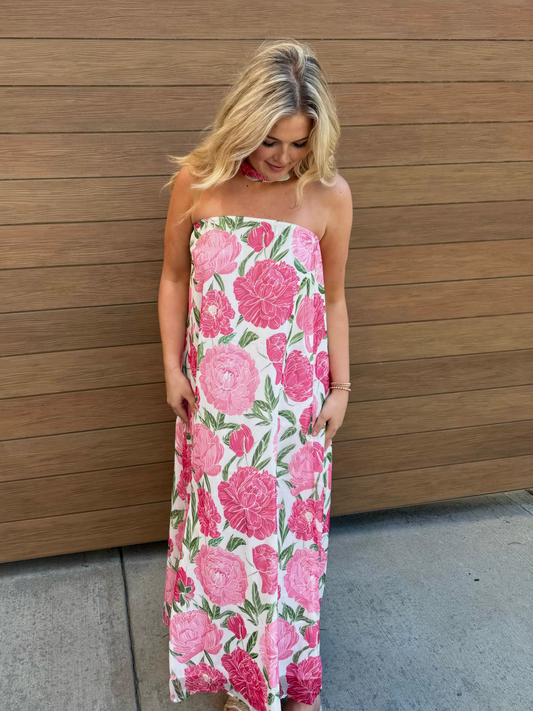 Pink Peony Maxi