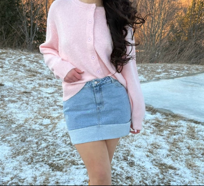 Skyline Denim Skirt