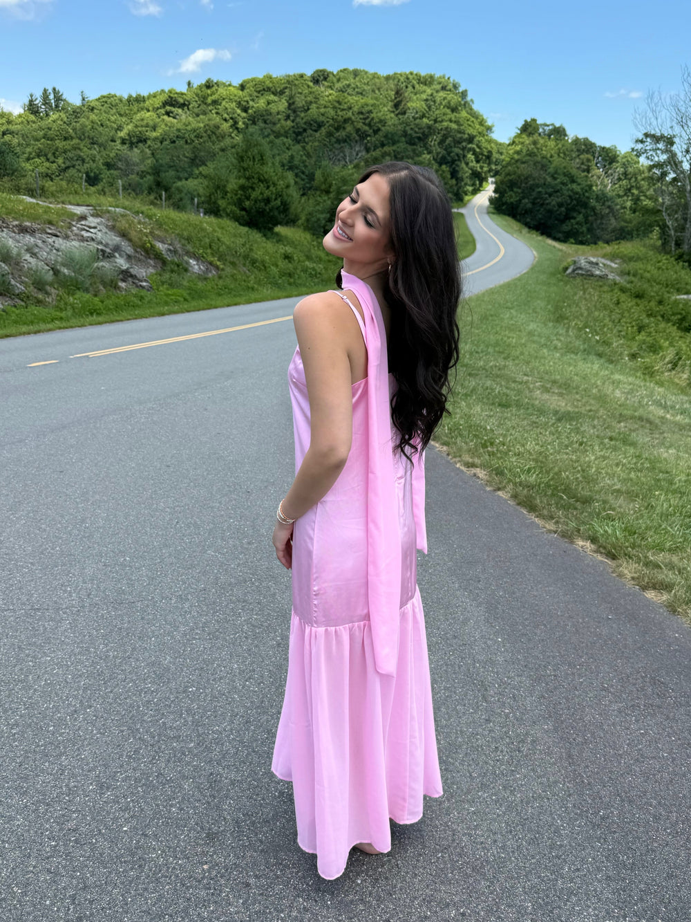 BLUSH SKIES MAXI